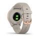 Смарт-годинник Garmin vivomove 3S з рожево-золотистим безелем та світло-пісочним ремінцем 010-02238-22 фото 7