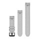 Змінні ремінці для смарт-годинника Garmin силіконові 20 мм Mist grey (3 частини) 010-13104-01 фото 2