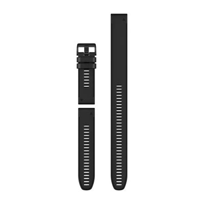 Ремешки для смарт-часов Garmin QuickFit 26 Dive силиконовые черные (3 части) 010-12907-00 фото