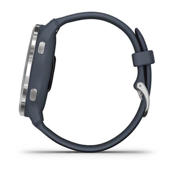 Смарт-годинник Garmin Venu 2 синій граніт зі сріблястим безелем 010-02430-10 фото