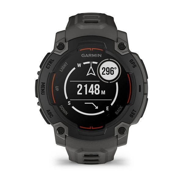 Смарт-годинник Garmin Instinct E (45 мм) чорний/вугільний 010-02933-00 фото