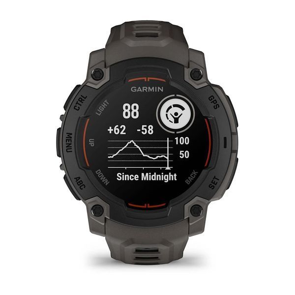 Смарт-годинник Garmin Instinct E (45 мм) чорний/вугільний 010-02933-00 фото