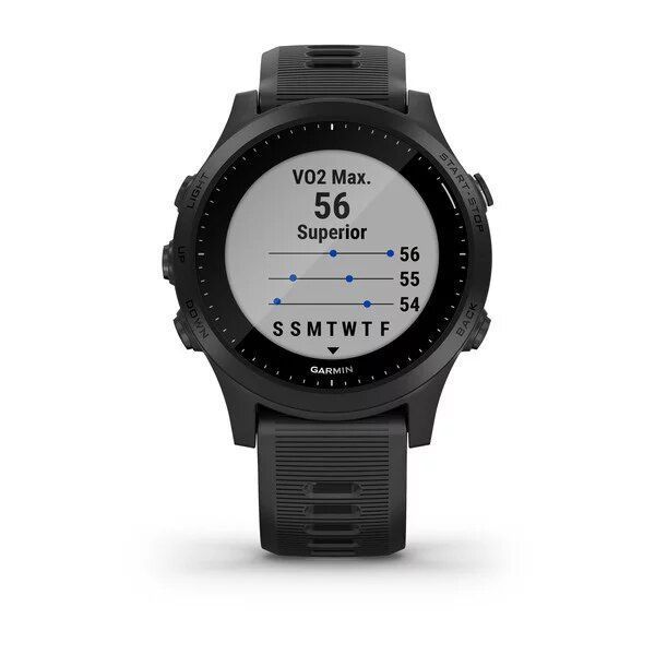 Смарт-годинник Garmin Forerunner 945 з чорним ремінцем 010-02063-01 фото