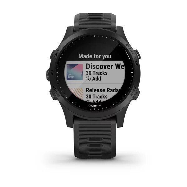 Смарт-годинник Garmin Forerunner 945 з чорним ремінцем 010-02063-01 фото