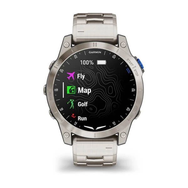 Смарт-годинник Garmin D2 Mach 1 із титановим браслетом 010-02582-51 фото