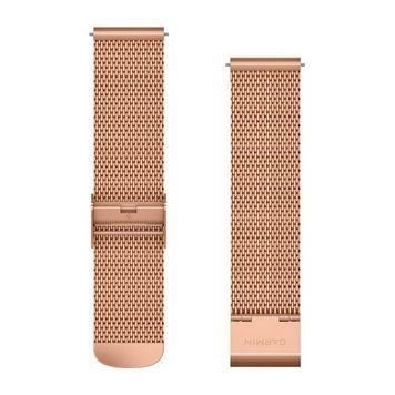 Швидкозмінні ремінці Garmin міланез (20 мм) рожево-золотисті з фурнітурою з 18К рожево-золотим напиленням 010-12924-24 фото