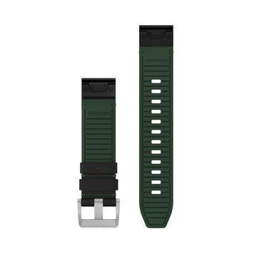 Ремінці для годинника Garmin QuickFit 22 MARQ GEN2 Collection шкіряні/FKM, чорні/зелені 010-13225-09 фото