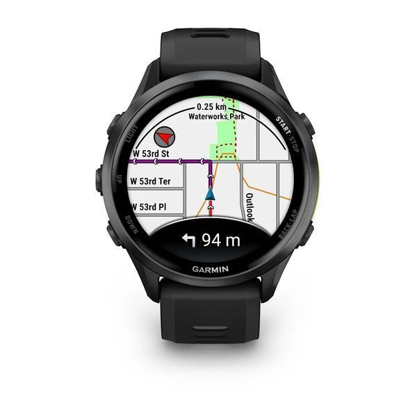 Смарт-годинник Garmin Forerunner 970 карбоново-сірий DLC титан/чорний 010-02969-10 фото