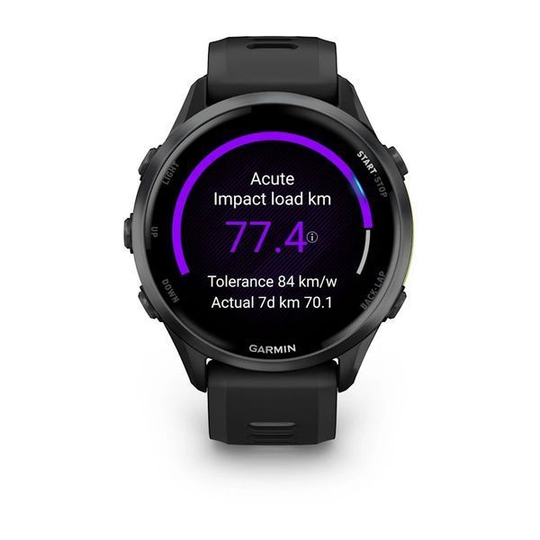 Смарт-годинник Garmin Forerunner 970 карбоново-сірий DLC титан/чорний 010-02969-10 фото