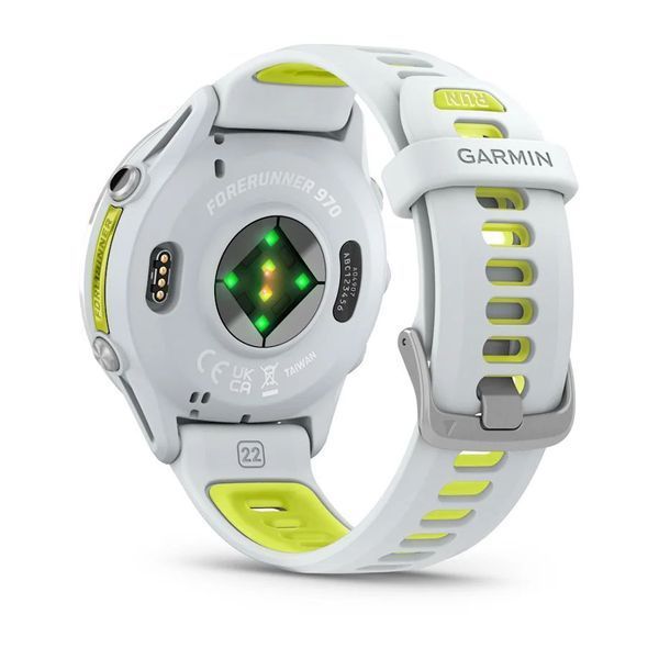 Смарт-годинник Garmin Forerunner 970 титан білий/яскраво-жовтий 010-02969-11 фото