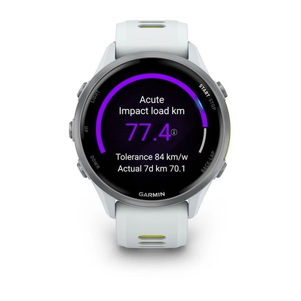Смарт-годинник Garmin Forerunner 970 титан білий/яскраво-жовтий 010-02969-11 фото