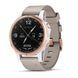 Смарт-годинник для пілотів Garmin D2 Delta S з бежевим шкіряним ремінцем 010-01987-31 фото 1