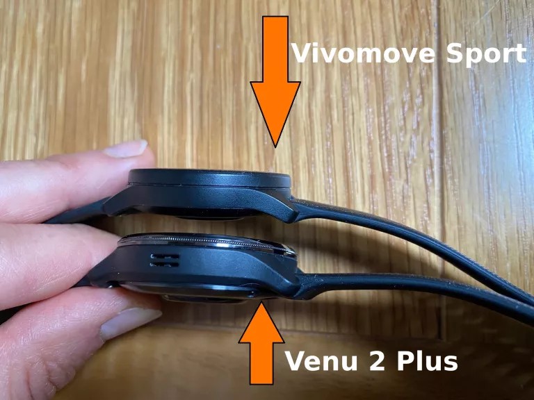 Vivomove Sport і Venu 2 Plus