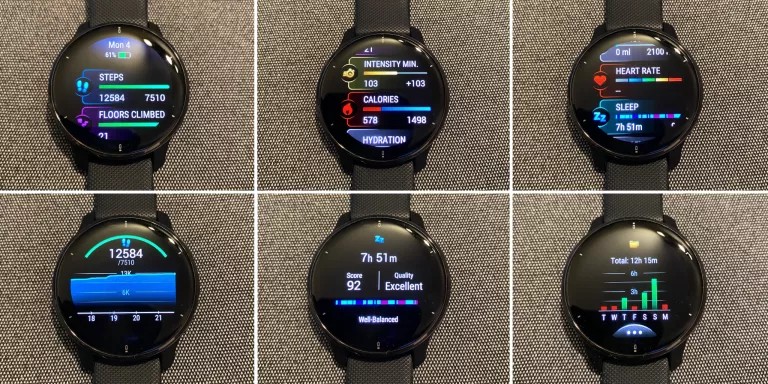 Venu 2 Plus - швидкий перегляд даних