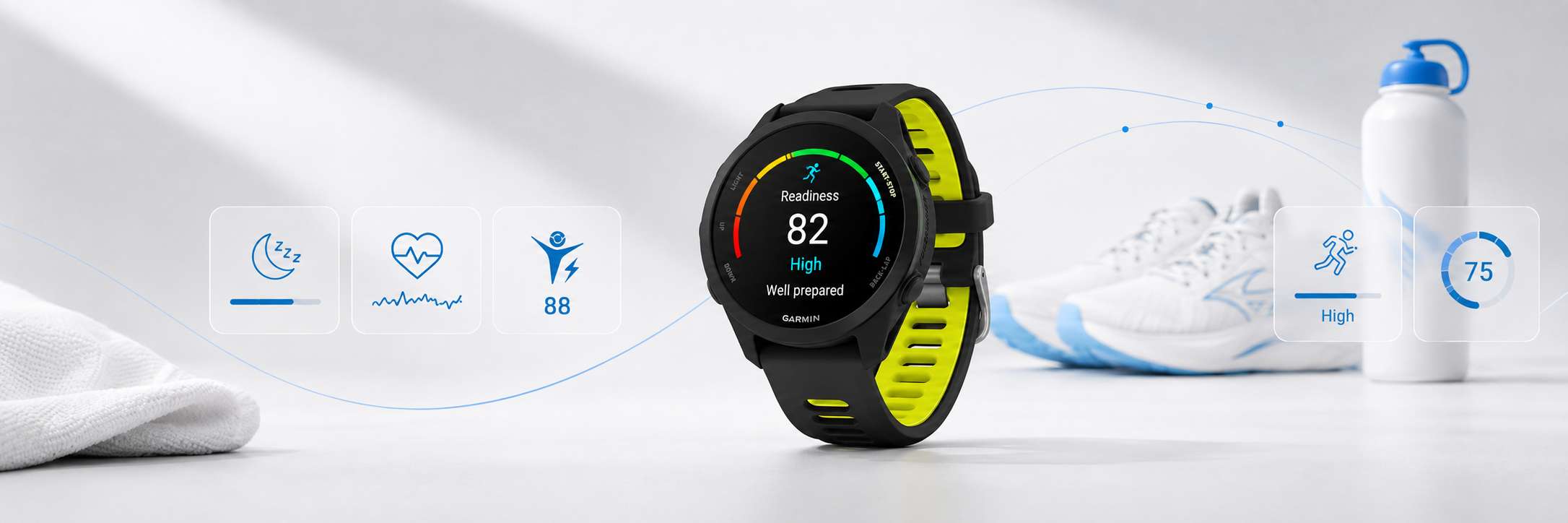 Смарт-годинник Garmin Forerunner 170 ПІДГОТОВКА