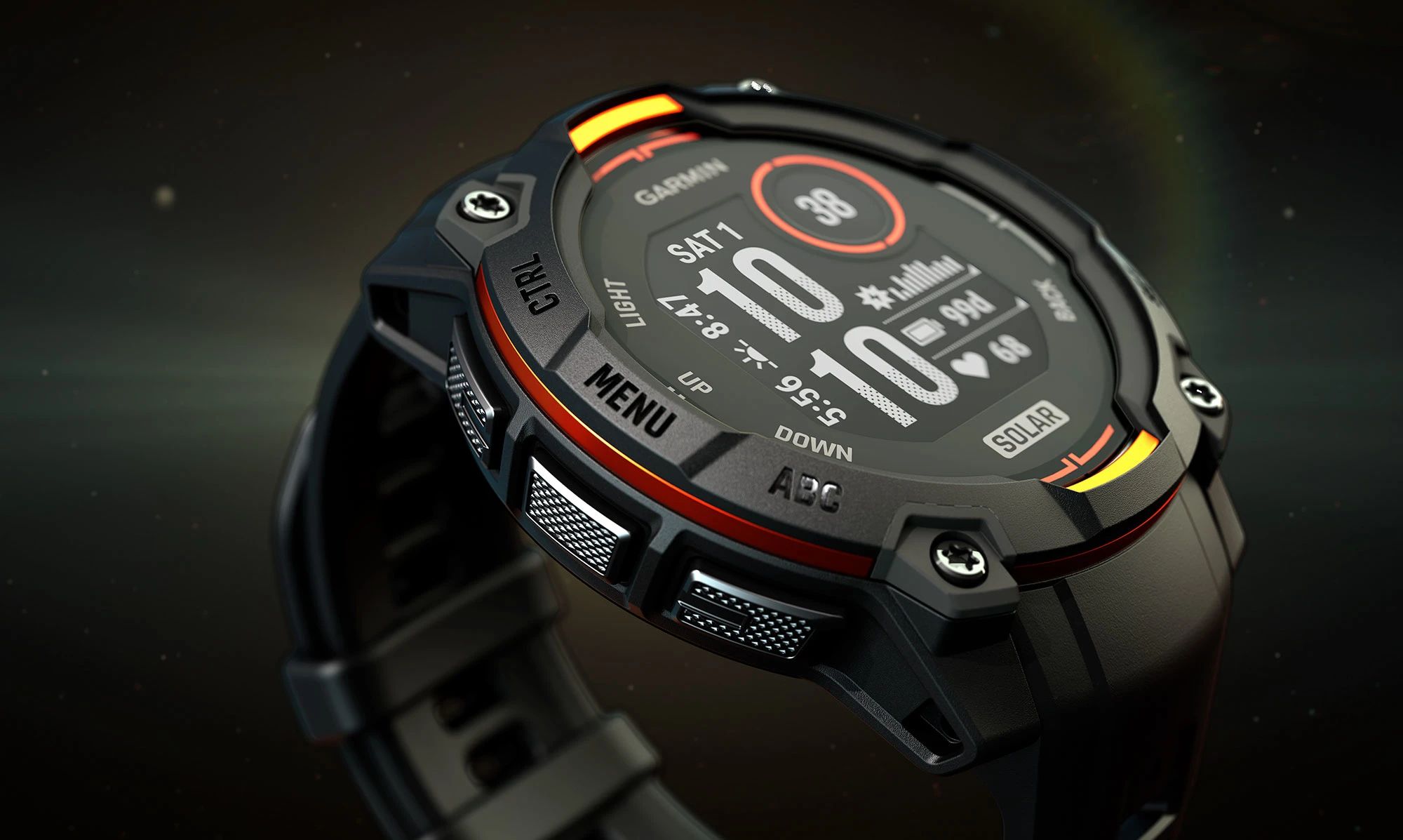 Смарт-годинник Garmin Instinct 3 45 мм Solar