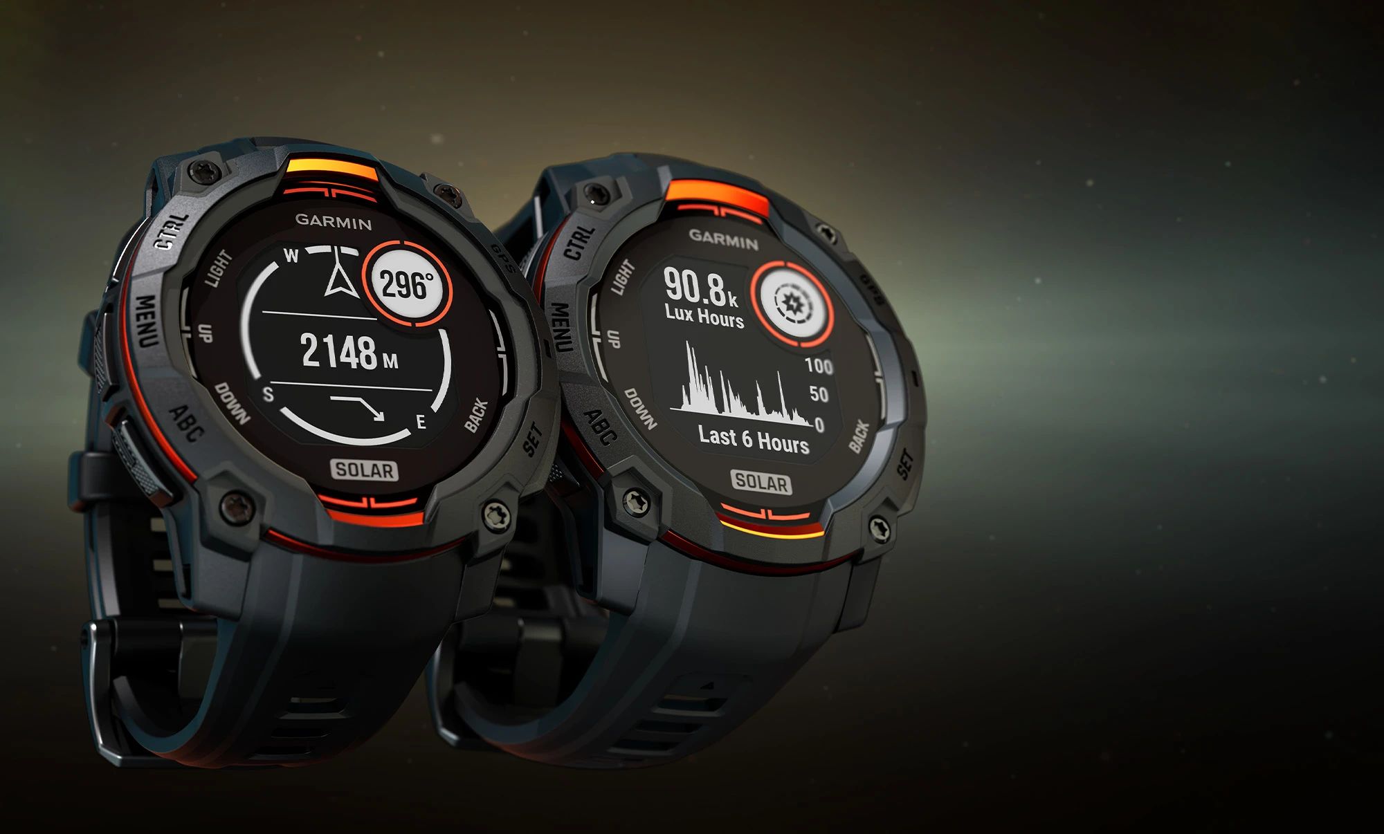 Смарт-годинник Garmin Instinct 3 45 мм Solar