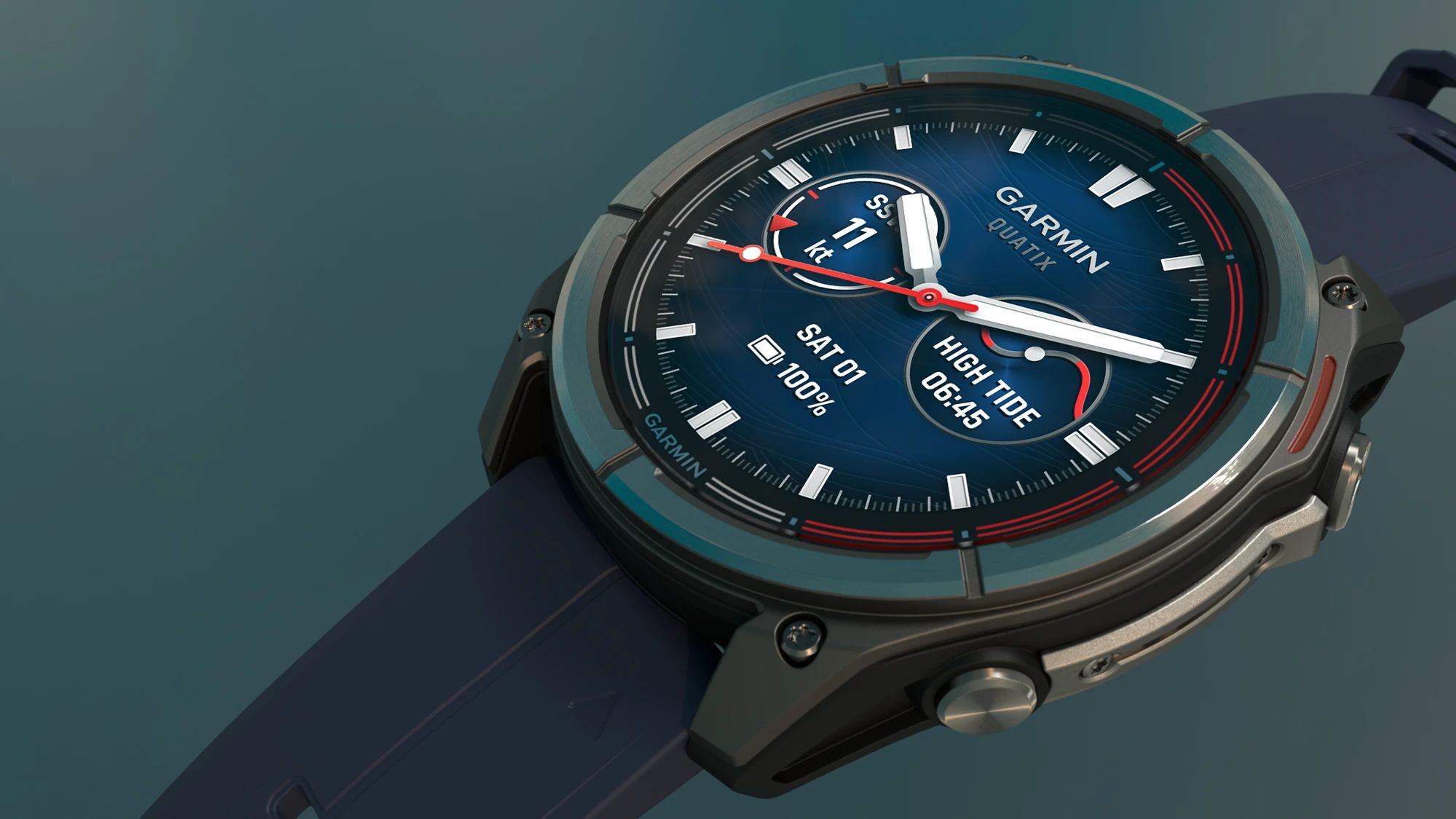 3-Смарт-годинник Garmin quatix 8 AMOLED (47/51 мм) морський