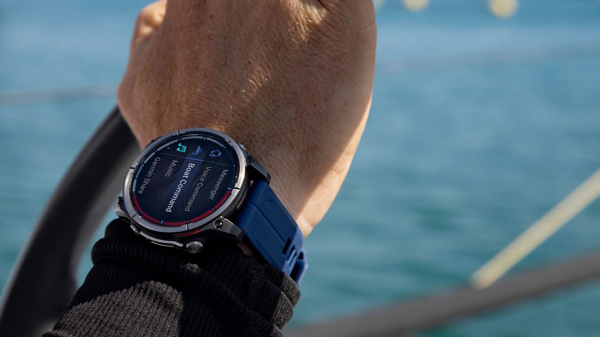4-Смарт-годинник Garmin quatix 8 AMOLED (47/51 мм) морський